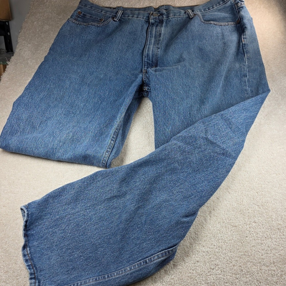 Levi's 550 Relaxed Fit Jeans Mens 44x30 Blue Medium Wash Tapered Leg Denim